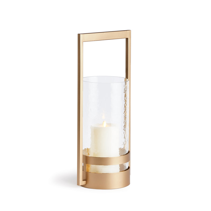 Hurricane Candle Holder, 18.50" H x 6.50" W x 8.50" D