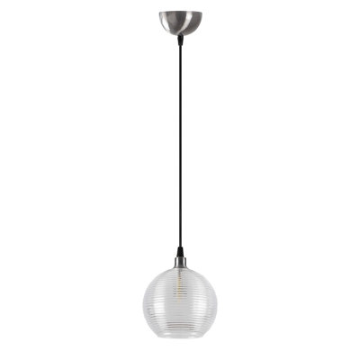 Archi 1 - Light Silver Sphere Pendant