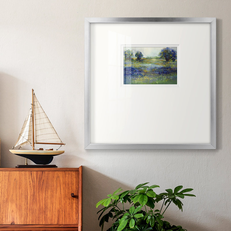 «Wildflower Viewpremium», reproduction encadrée, L 17 po x H 17 po, Cadre noir