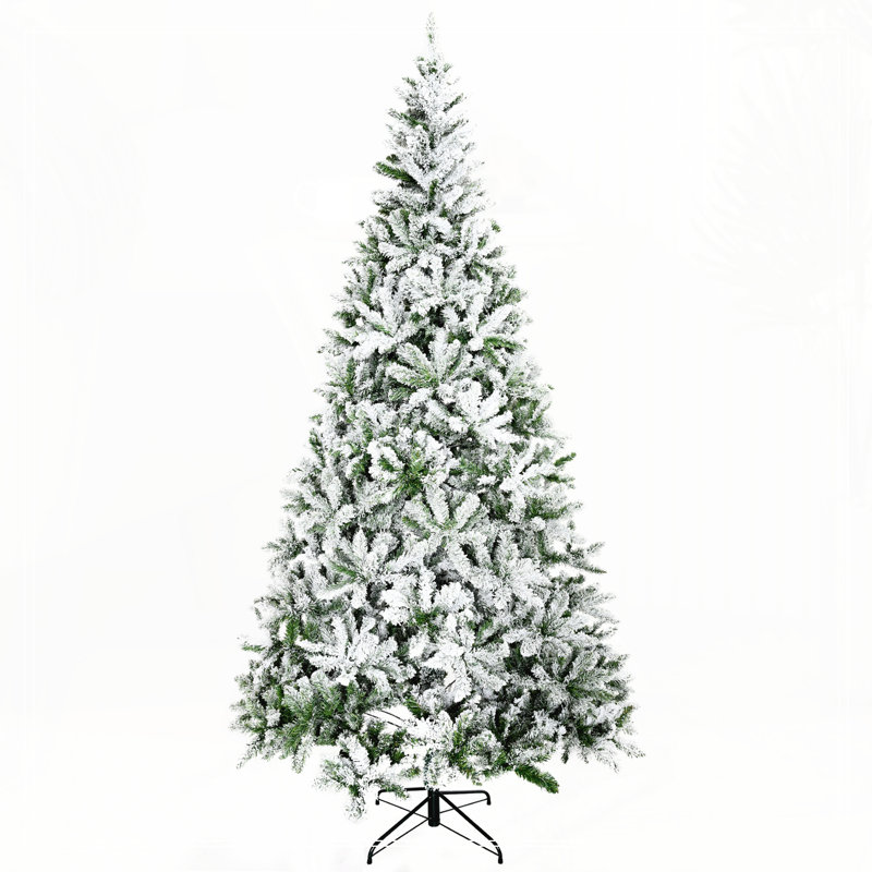 Arbre de Noël artificiel pin enneigé 9 pi de hauteur 9 pi