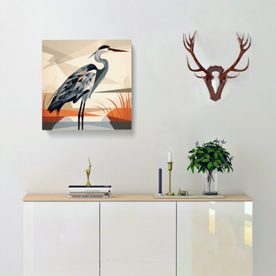 Heron Constructivism No.2 - Wrapped Canvas