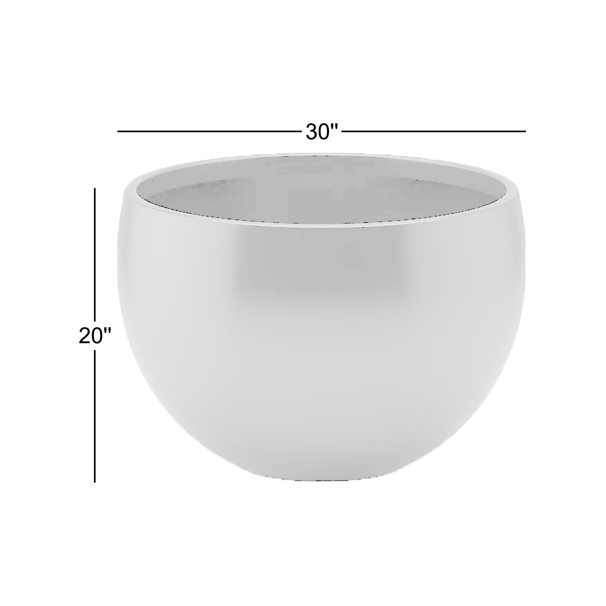 Rossana Handmade Pot Planter, White