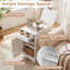 35cm W Manufactured Wood Bedside Table-332544081