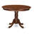 Antique Dining Room Table - a Round kitchen Table Top with Pedestal Base, Mahogany-1084818510-1084818498-1084818527