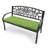 48" x 18" Outdoor Bench Cushion with Ties-1557750507