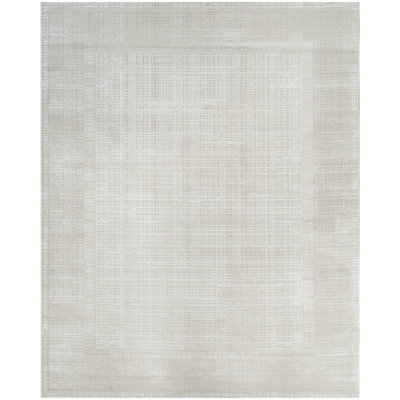 Leuchte 7'10" x 9'10" Beige Modern Indoor Rug