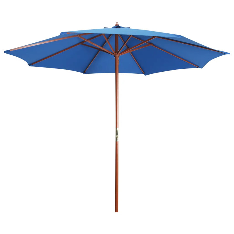 Nix 300cm Market Parasol, Blue