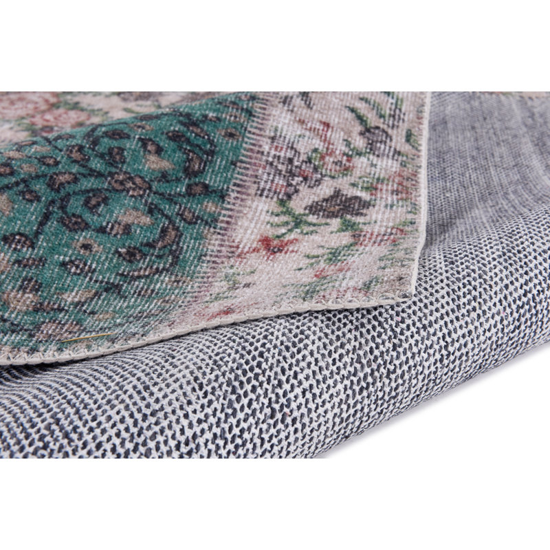 Oriental; Patchwork Area Rug, Rectangular 140 x 200cm