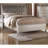 Silver Faux Leather Tufted Headboard 1Pc Queen Size Bed Bedroom Furniture Luxurious Look Bedframe-870903703