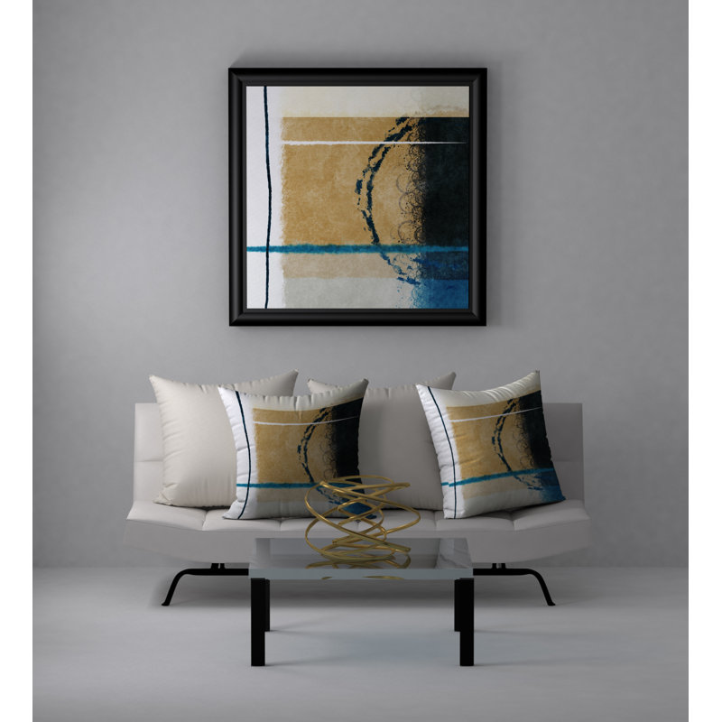 Coussin décoratif carrée relax, 24 po x 24 po