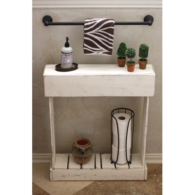Console en bois massif Menasha