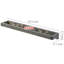6 Pair Solid Wood Shoe Rack