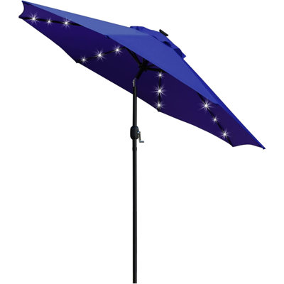 Tayhlor 108'' Lighted Market Umbrella