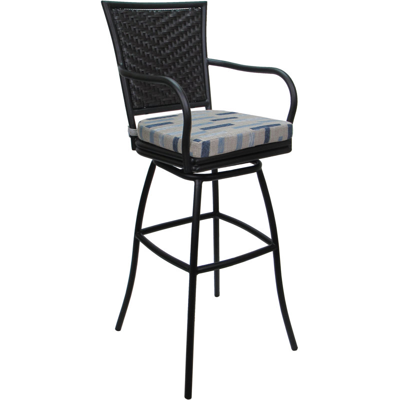 Bloc de tissage bleu, Noir, 26"