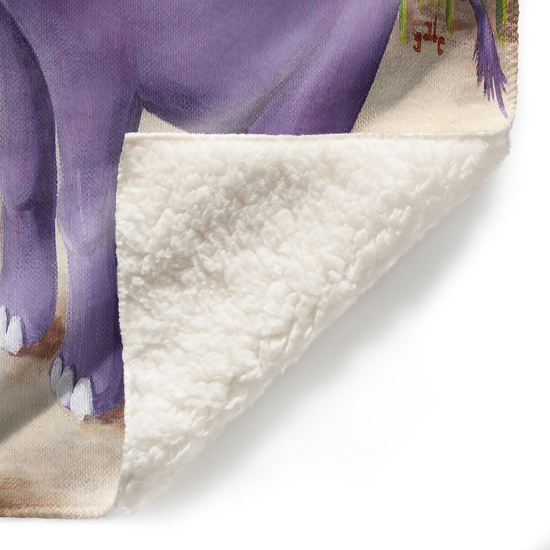 Couverture sherpa douce spurt de croissance, l 51 po x L 60 po