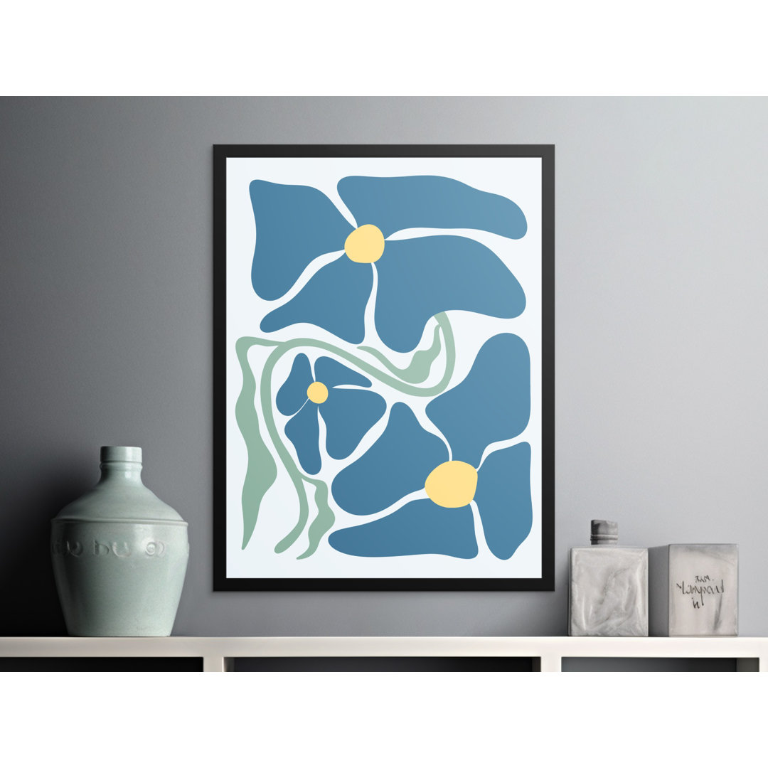 Matisse Flower Matte Poster