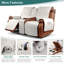 Housses pour causeuse inclinable avec console Kyrstie-506253766