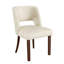 Chaise d'appoint rembourrée en bois massif-1071927990