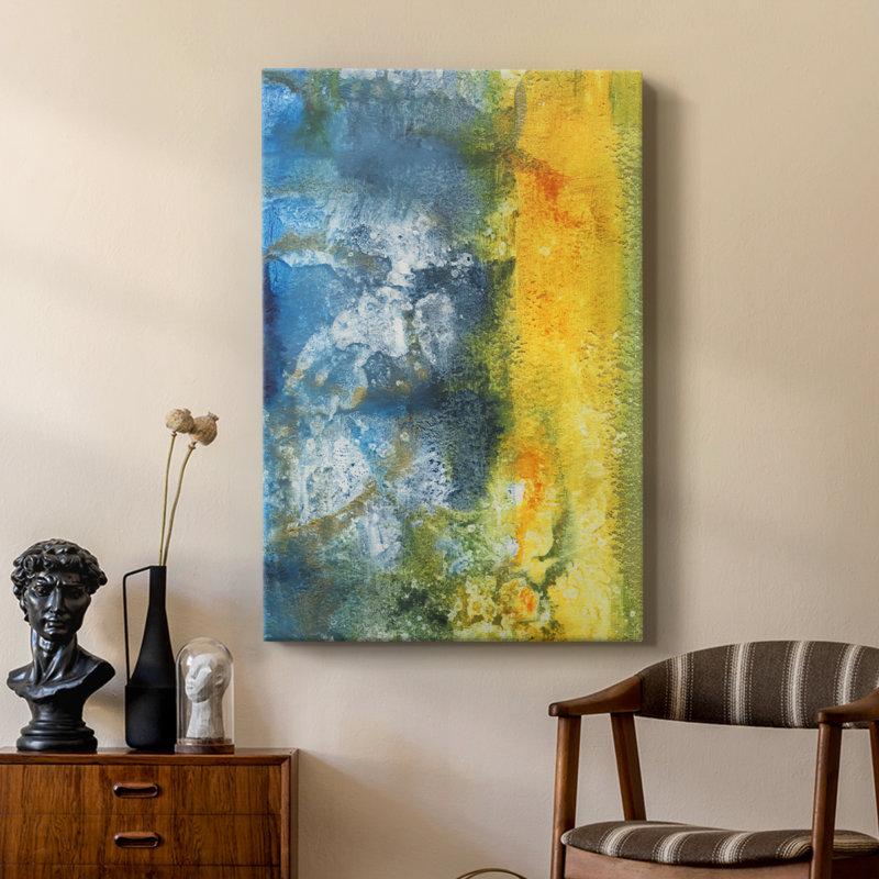 Aquatic Energy II - galerie Cavas personnalisée, H 18 po x l 12 po