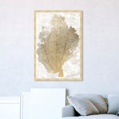 « gold corail fan 2 », impression