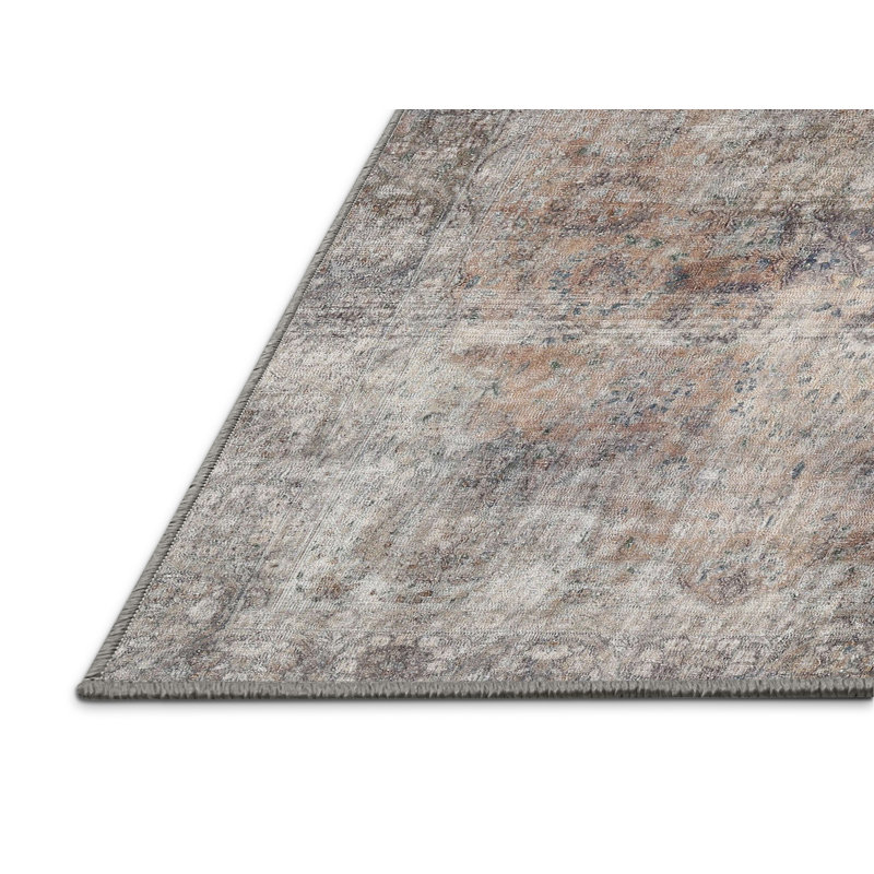 Tapis 100% traditionnel lavable à la machine 3147, Rectangle 5 pi x 7 pi
