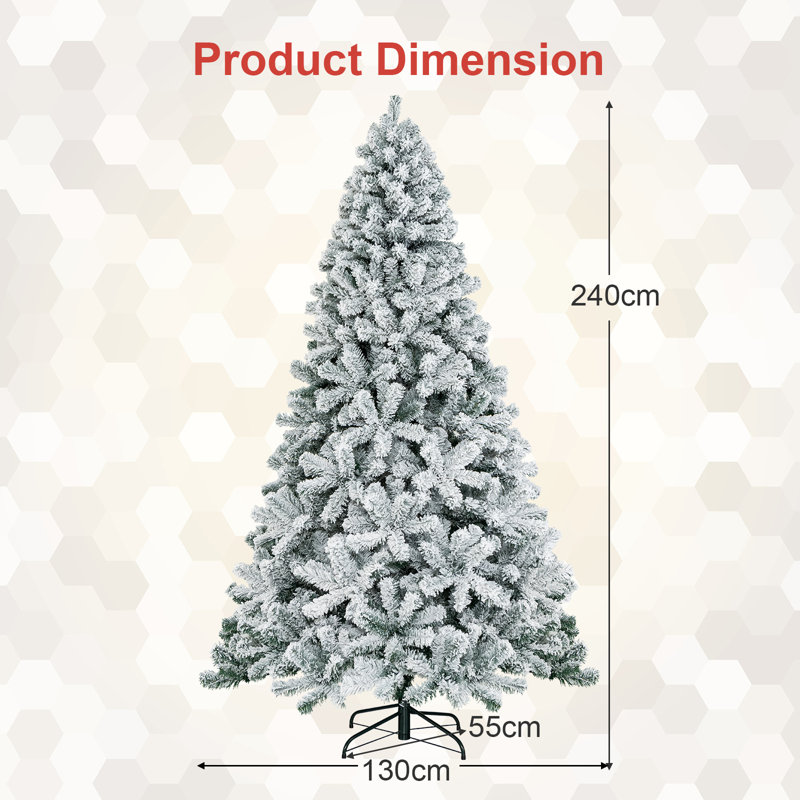 Artificial Christmas Tree, 7.9' H