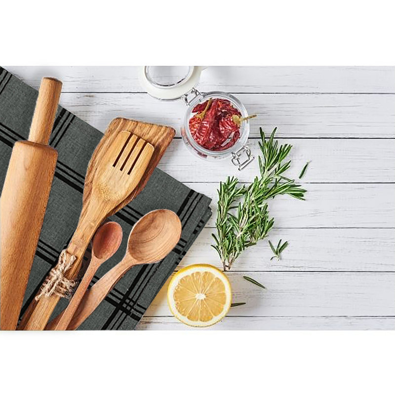 London Cotton Plaid Tea Towel Kitchen Towel