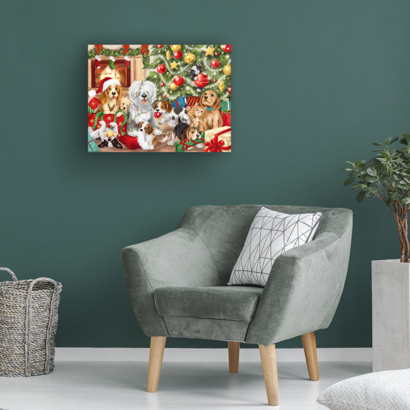 Art sur toile «ologic bolologia », H 14 po x l 19 po