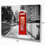 « red london telephone stand cityscape », reproduction de photo sur toile tendue-38426275-44505348