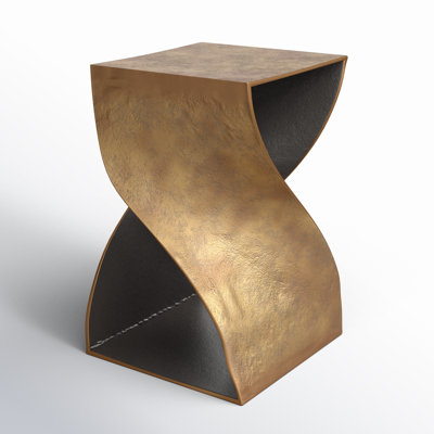 Table de bout avec tablette de plancher