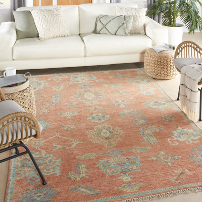 Tapis d'intérieur multicolore brique 7 pi 9 po x 9 pi 9 po Nourison Tasir