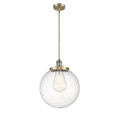 Luminaire suspendu simple à 1 lumière Frederick