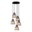 Luminaire suspendu géométrique à 5 lumières Hatherleigh