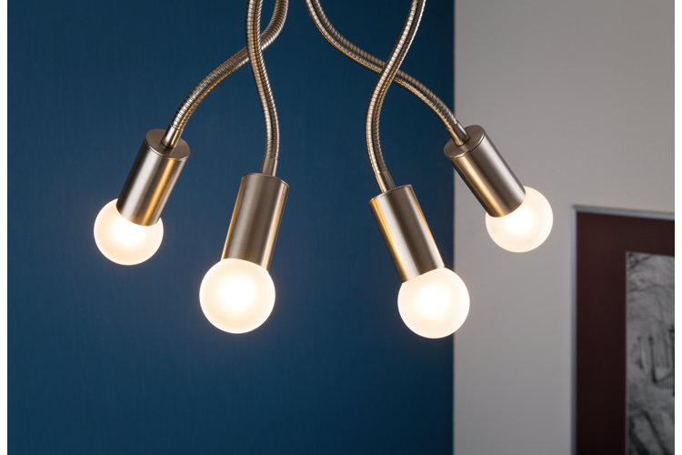 lamp with four bulbs