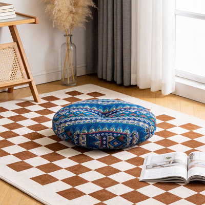 Detachable Round Floor Cushion