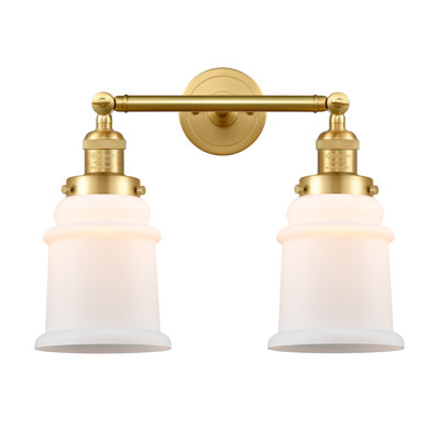 Éclairage de salle de bain à intensité variable 2 lumières Galaviz