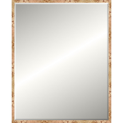 Blonde Burl Mirror