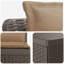 62 cm W Patio Sofa with Cushions-1647834966-1647834967