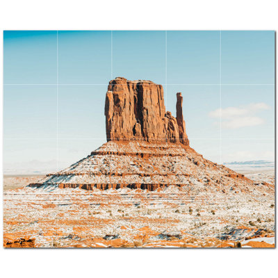 Murale décorative en céramique 4,25 po x 4,25 po