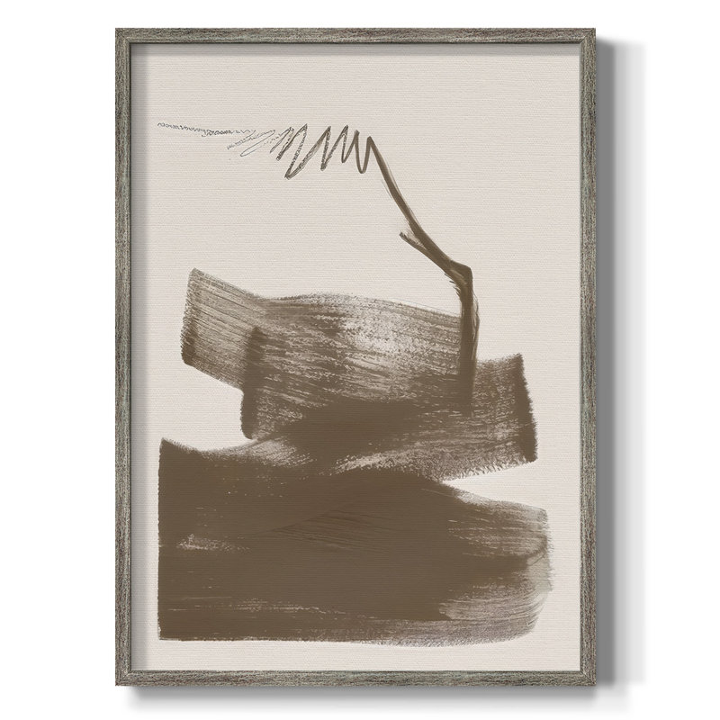 «Half Full I», reproduction encadrée - bois massif, H 11 po x l 9 po