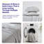 Ultra Soft Microplush Solid Fleece Sheet Set - Full, Grey-117002902-117002907
