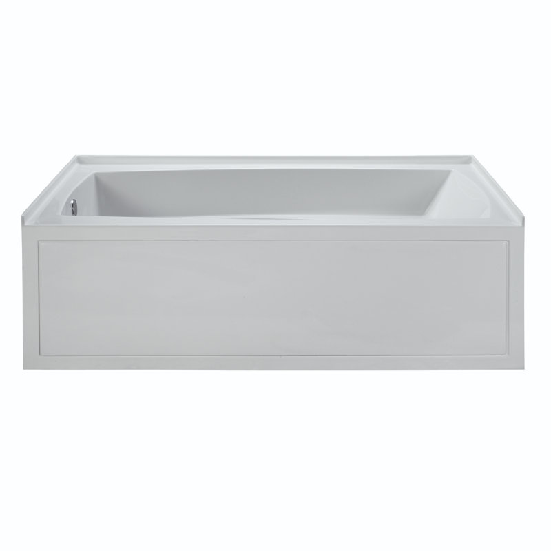 Baignoire de trempage 72,25 po Reliance®, Gauche, Blanc