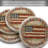 Americana 4-Pack Natural Sandstone Coasters