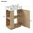 Compact Modern Bathroom Vanity with Ceramic Sink and MDF Structure for Small Spaces-1490415796