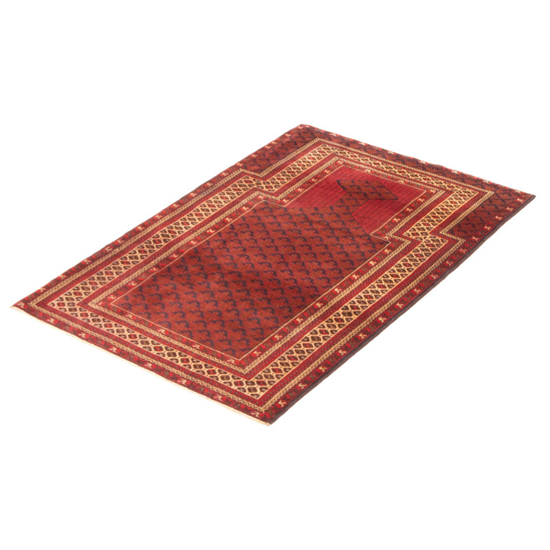 Teimani Brown Rug 3'2" x 4'11"