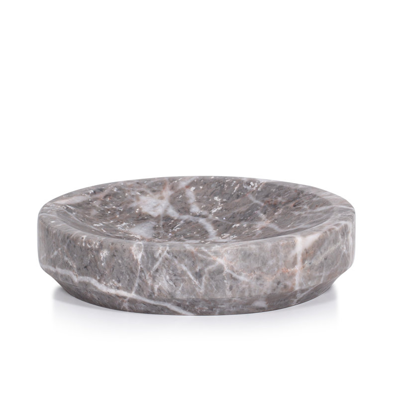 Gris Marble Soap Dish
