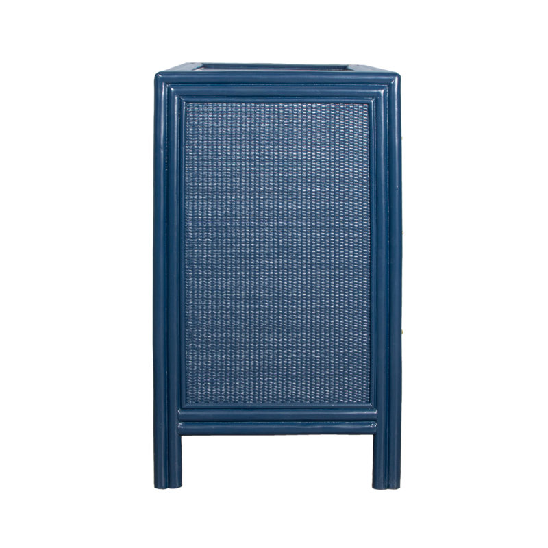 Aruba 4 - Drawer Nightstand, Navy