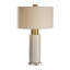 Lampe de table blanche 29 po Joshua