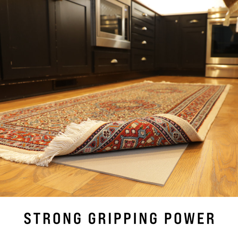 Sous-tapis antidérapant (0,19 po) Stroble, Rectangle 9 pi x 12 pi