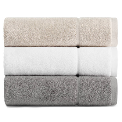 Vera Wang 3-Piece Cotton Towel Set
